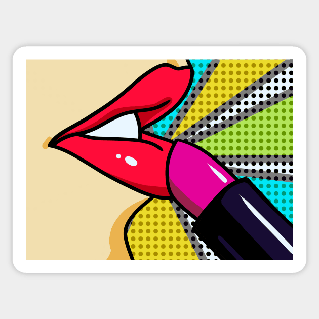 Pop Art Sticker by Neznakomka